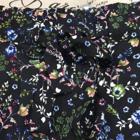 Dr2 Daniel Rainn Floral Print Crop Pants Plus Size - Picture 6 of 11